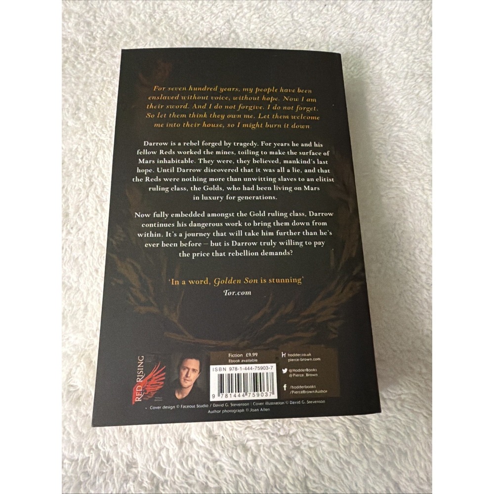 Red Rising Series Books 1-6 Pierce Brown Light Bringer Dark Age Iron Gold Set - Picture 13 of 16